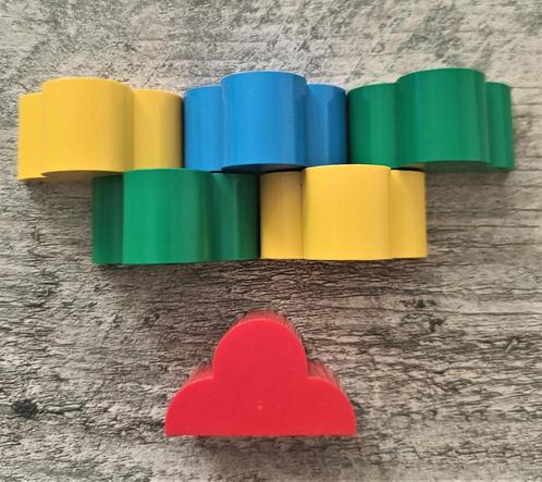 lego: 6x Steen met drie maal gebogen top, Kinderen en Baby's, Speelgoed | Duplo en Lego, Zo goed als nieuw, Lego, Losse stenen