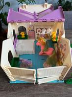 My little pony stal met accesoires en 2 pony’s, Ophalen of Verzenden, Gebruikt