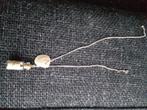 Ketting met flesje en schelp, Sieraden, Tassen en Uiterlijk, Kettingen, Ophalen of Verzenden, Zo goed als nieuw, Overige materialen