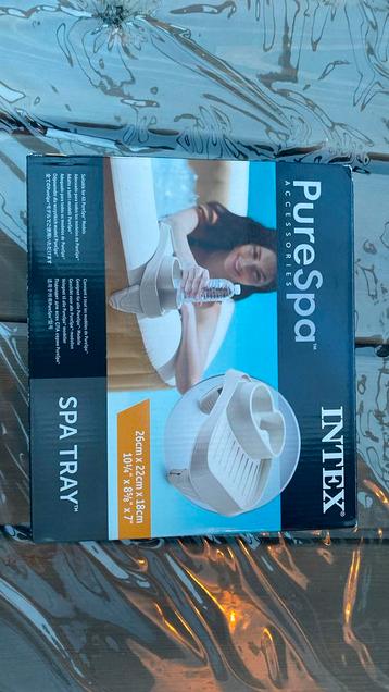 Intex spa tray. Flessen / blikhouder met plateau beschikbaar voor biedingen