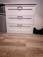 Witte ladekast, Ophalen, Gebruikt, 25 tot 50 cm, 100 tot 150 cm