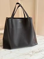 Rika Studios Amsterdam leren tote bag zgan, Ophalen of Verzenden, Zo goed als nieuw, Zwart, Handtas