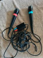 Sony Singstar microfoons., Ophalen, Muziek, Zo goed als nieuw, 3 spelers of meer