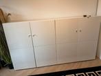 Ikea Kast/Dressoir Hoogglans Wit - 2 Stuks, Ophalen, Kunststof, Gebruikt, 100 tot 150 cm