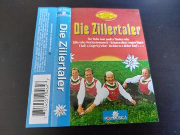 DIE ZILLERTALER - UNSERE SCHÖNSTEN LIEDER (CASSETTEBANDJE) beschikbaar voor biedingen