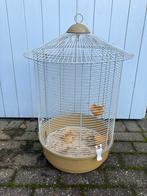 Ronde vogelkooi, Dieren en Toebehoren, Vogels | Hokken en Kooien, Ophalen, Metaal, Vogelkooi