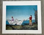 Zeefdruk Tito Salomoni, Antiek en Kunst, Kunst | Litho's en Zeefdrukken, Verzenden