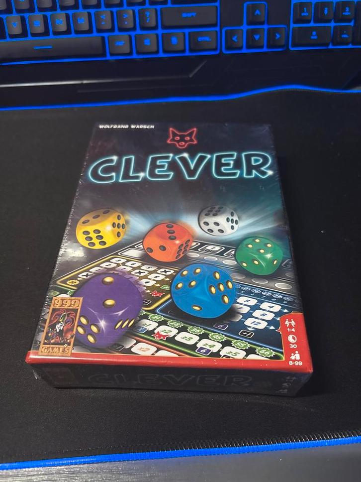 Clever - Nieuw & Geseald (Kleine Deuk), Hobby en Vrije tijd, Gezelschapsspellen | Bordspellen, Nieuw, Drie of vier spelers, Ophalen of Verzenden