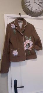 Compagnia visgraat jasje 36, Ophalen of Verzenden, Zo goed als nieuw, Maat 36 (S), Bruin