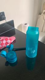 Blauw air up fles, Sport en Fitness, Ophalen of Verzenden, Gebruikt
