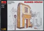 MiniArt 1:35 #35526 Ruined Building, Ophalen of Verzenden, Nieuw, 1:35 tot 1:50, Diorama