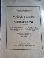 Methode de vibrafono - Jacques Delécluse, Ophalen of Verzenden, Gebruikt
