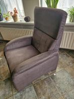 Fauteuil antraciet, Huis en Inrichting, Fauteuils, Ophalen, Hout, Gebruikt, 75 tot 100 cm