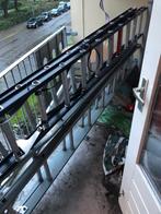2 Uitschuifbare Ladders in Goede Staat, Doe-het-zelf en Verbouw, Ladders en Trappen, Gebruikt, Ophalen of Verzenden, Ladder, Opvouwbaar of Inschuifbaar