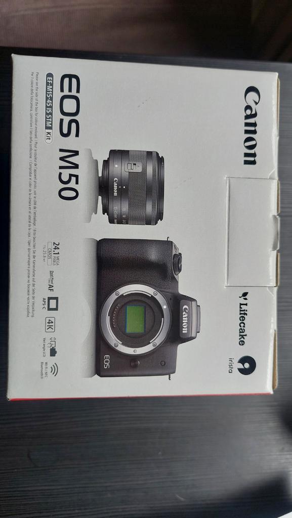Canon EOS M50 - Perfecte Camera!, Audio, Tv en Foto, Fotocamera's Digitaal, Zo goed als nieuw, Compact, Canon, Minder dan 4 keer
