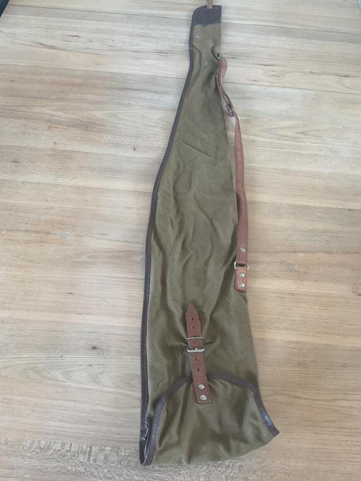 Haenel 49a canvas foedraal, zie omschrijving, Sport en Fitness, Schietsport-accessoires, Gebruikt, Ophalen of Verzenden