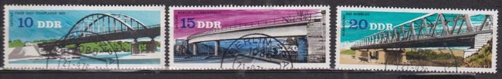 DDR 1985 Bruggen, Postzegels en Munten, Postzegels | Thematische zegels, Gestempeld, Plaats of Gebouw, Ophalen of Verzenden