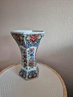 Delfts Blauw 6-hoekige Trompetvaas, Ophalen of Verzenden