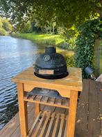 Mini BBQ Egg met Houten Frame & Hoes, Tuin en Terras, Barbecue-accessoires, Ophalen, Gebruikt