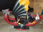 playmobil drakenboot en burcht 5481 en 5482, Kinderen en Baby's, Speelgoed | Playmobil, Ophalen of Verzenden, Gebruikt, Complete set