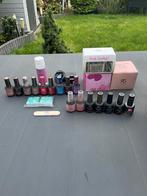 Pink gellac set compleet!, Overige kleuren, Ophalen of Verzenden, Zo goed als nieuw, Handen en Nagels