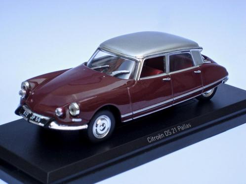 Citroen DS 21 Pallas 1967 rood of groen (blauw) Norev 1:43, Hobby en Vrije tijd, Modelauto's | 1:43, Nieuw, Auto, Norev, Ophalen of Verzenden
