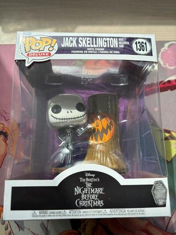 Funko Pop! Disney Jack Skellington with Halloween Door #1361 beschikbaar voor biedingen