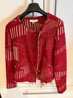 Iro Jasje Maat 38 (M) - Rood met goud, Maat 38/40 (M), Ophalen of Verzenden, Iro, Jasje