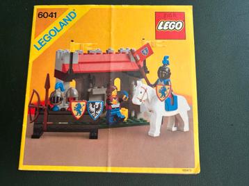 Lego castle instructie boekje 6041 beschikbaar voor biedingen