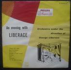Liberace - An Evening With Liberace (10") Philips 1953, Gebruikt, 10 inch, Ophalen of Verzenden, 1940 tot 1960