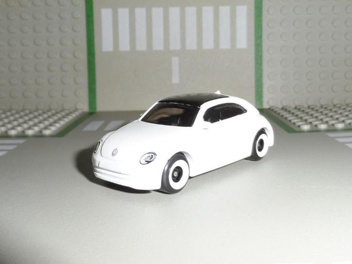 Hot Wheels - Volkswagen Beetle (wit) 1:64, Hobby en Vrije tijd, Modelauto's | Overige schalen, Nieuw, Auto, Ophalen of Verzenden