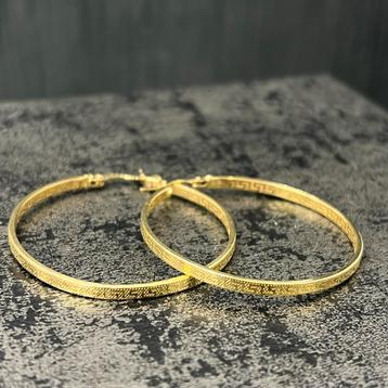 14k gouden oorbellen versace model beschikbaar voor biedingen