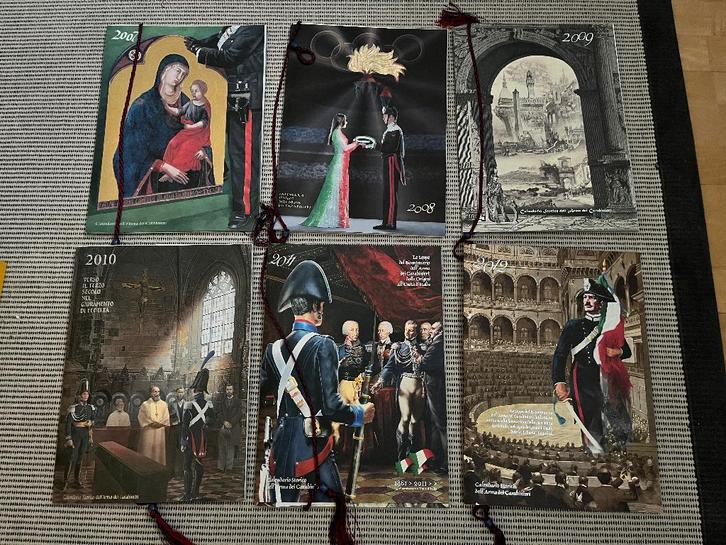 Set van 19 Carabinieri “Calendario Storico” – 2007 t/m 2025, Boeken, Oorlog en Militair, Zo goed als nieuw, Overige onderwerpen