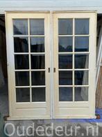 nr. e709 st schuifdeuren met geslepen glas er in