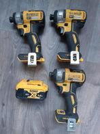 3x Dewalt accu slagschroevendraaier 18V Li-ion, Doe-het-zelf en Verbouw, Gereedschap | Boormachines, Ophalen, Gebruikt, Overige typen