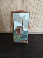 Westraven Polychrome Cloisonné Tegel. Paltrok Wipmolen, Antiek en Kunst, Ophalen of Verzenden