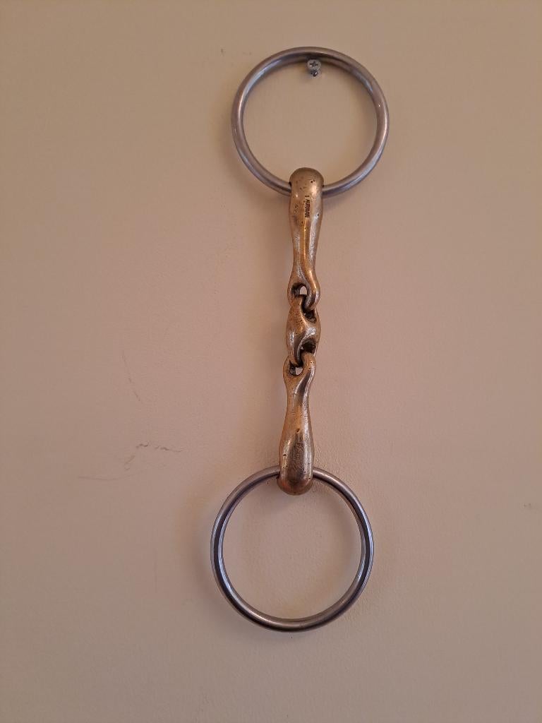 paard bit:KK Ultra Sprengen dubbel gebroken watertrens 13,5, Ophalen of Verzenden, Gebruikt, Dressuur