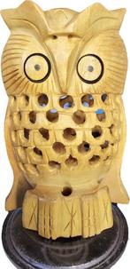 Wooden Handmade Owl Showpiece for Home Decor, Ophalen of Verzenden, Nieuw, Schilder- en Tekenkunst