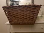 Grote fietsmand / opbergmand - riet, Huis en Inrichting, Woonaccessoires | Schalen en Manden, Gebruikt, Mand, Ophalen of Verzenden
