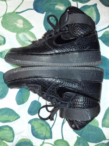 Nike Air Force 1 Black Croc maat 40  beschikbaar voor biedingen