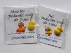 Zwemjuf - zwemmeester bedankt voor de fijne zwemlessen, Nieuw, Ophalen of Verzenden