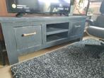 Houten TV Meubel met Lades & Spelcomputer Vak, Ophalen, Gebruikt, 100 tot 150 cm, Minder dan 100 cm