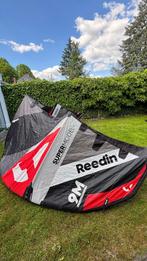 kitesurf set Reedin 9 + 12m Supermodel, Watersport en Boten, Kitesurfen, Twintip, Ophalen of Verzenden, Zo goed als nieuw, Kite