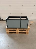 Badmeubel 100cm - Fjord groen, Nieuw, Minder dan 100 cm, Wastafelkast, 25 tot 50 cm