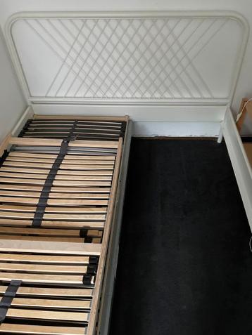 Bedframe + lattenbodem 140x200 (nesttun, ikea) - afbeelding 2