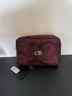 Luxe handgemaakte toilettas / travel pouch - Made in Italy, Ophalen of Verzenden, Nieuw, Rood, Leer