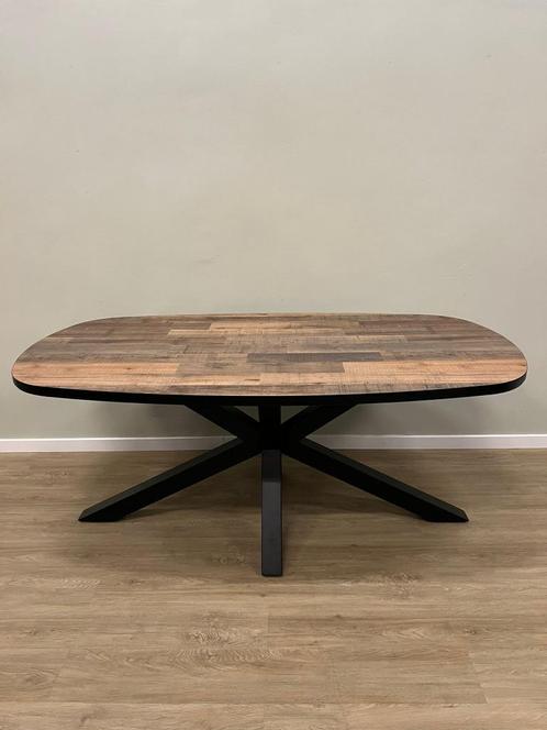 Happy At home Sardinie eettafel 180 cm nu €500,-, Huis en Inrichting, Tafels | Eettafels, Nieuw, 50 tot 100 cm, 150 tot 200 cm