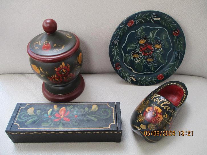 Hindeloopen - hout - Friesland, Huis en Inrichting, Woonaccessoires | Overige, Zo goed als nieuw, Ophalen of Verzenden