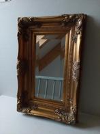 Barok spiegel.Lijst goudkleur/spiegel facetgeslepen, Minder dan 50 cm, Ophalen of Verzenden, Zo goed als nieuw, Minder dan 100 cm