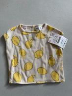 Nieuw ZARA shirtje citroenen maat 68, Ophalen of Verzenden, Nieuw, Meisje, Shirtje of Longsleeve